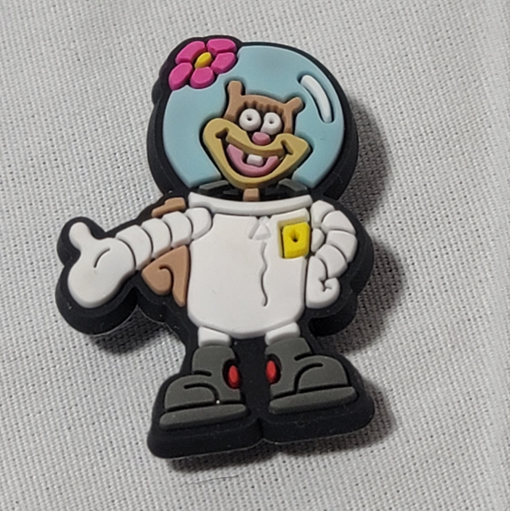 SpongeBob "Sandy Cheeks" Croc Charm